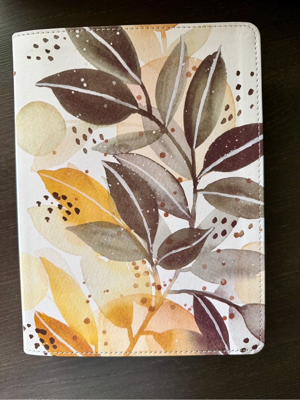 NEW DaySpring NLT Wide Margin Journaling Bible Autumn Leaves